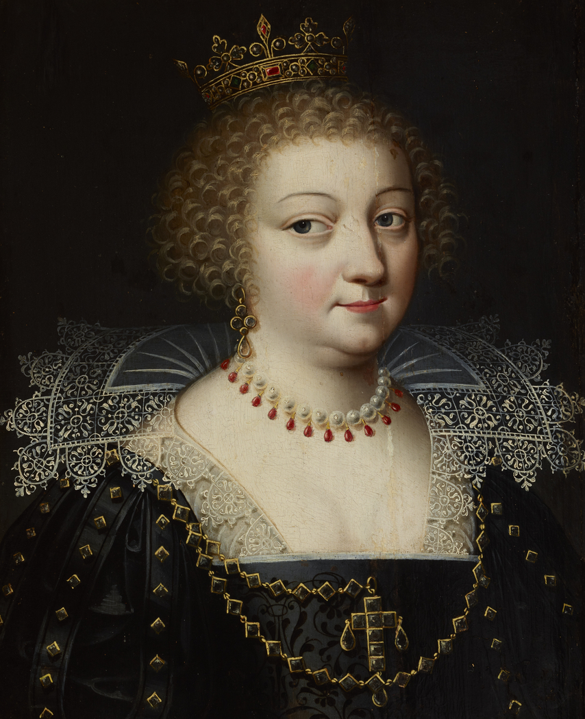 Portrait of Queen Anne of Austria (1601–1666)?" Anonymous - Artwork on USEUM