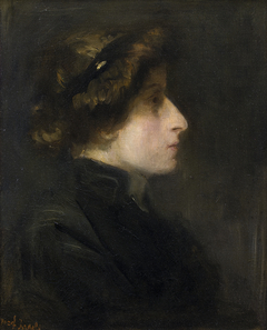 Portrait of Sarah Bernhardt by Jozef Israëls