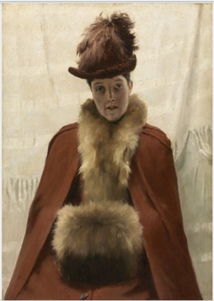 Portrait of the Artist's Wife (Dochie Jones) by Norman Garstin