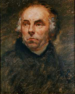 Portrait of the English Engraver Reynolds by Ary Scheffer