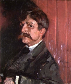 Portrait of the Painter Eyolf Soot by Gustav Wentzel