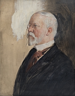 Portraitstudie Freiherr von Cramm-Burgdorf, Gesandter by William Pape