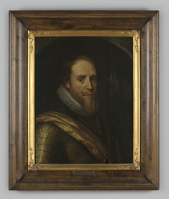 Portret "Prins Maurits" op hout door Michiel van Mierevelt, circa 1615 by Michiel Jansz van Mierevelt