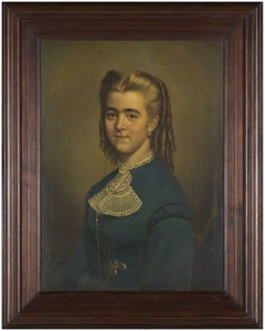 Portret van Alida Cornelia Verkuyl by Johannes Hinderikus Egenberger