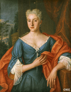 Portret van Anna Elisabeth Boogaert van Beloys (1688-1725), by Harmen Serin