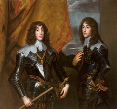 Prince Charles Louis (1618-1680) and Prince Rupert of the Palatinate (1619-1682) by Anonymous