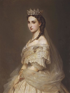 Princess Charlotte of Belgium, Empress of Mexico (1840-1927) by Albert Gräfle