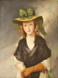 Princess Mary, later Duchess of Gloucester (1776-1857), as a girl by Unknown Artist