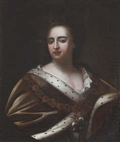 Queen Anne (1665–1714) in Garter Robes by Anonymous