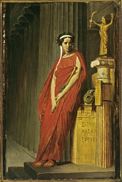 Rachel (1821-1858), en costume de tragédie