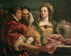 Rebecca at the Well by Giovanni Domenico Tiepolo