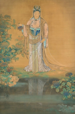 Reflection in the Water by Hishida Shunsō