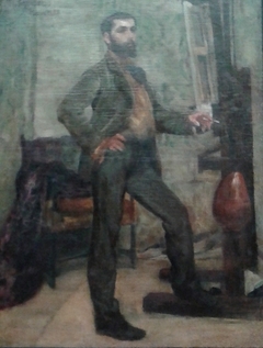 Retrato do pintor Décio Vilares by Rodolfo Amoedo