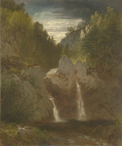 Rocky Pool, Bash-Bish Fall by John Frederick Kensett