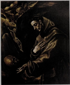 Saint Francis in Meditation by El Greco