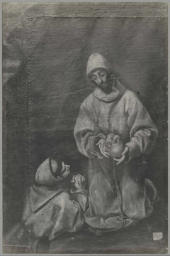 Saint Francis with Brother Leo by El Greco