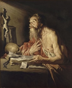 Saint Jerome by Matthias Stom