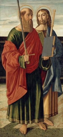 Saint Paul and Saint James the Elder by Cristoforo Caselli