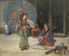 Scene from "The Mikado," with Louise Paullin by Anonymous
