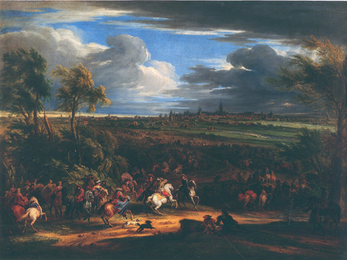 Siege of Courtrai during the War of Devolution
