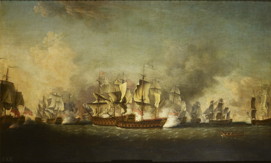 Sir Charles Knowles's Engagement with the Spanish Fleet off Havana.