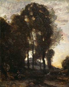 Souvenir of Italy by Jean-Baptiste-Camille Corot