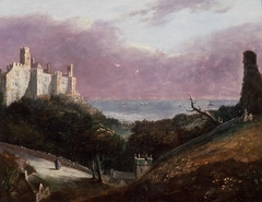 St. Donat's Castle by Edmund John Niemann