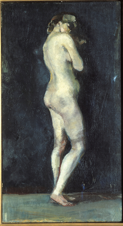 Standing Female Nude by Edvard Munch
