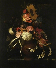 Still life of flowers by Gerrit Pietersz Sweelink