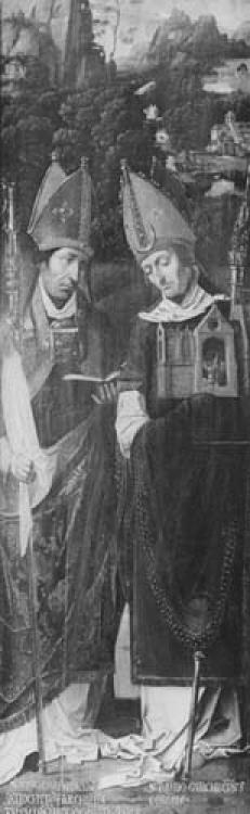 Sts Agilulf of Cologne and Agritius of Trier by Anonymous