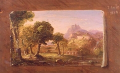 Study for "Dream of Arcadia" by Thomas Cole