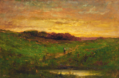 Sunset by Edward Mitchell Bannister