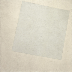 Suprematist Composition: White on White by Kazimir Malevich