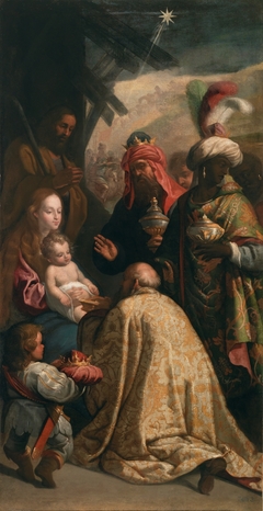 The Adoration of the Magi by Eugenio Caxés