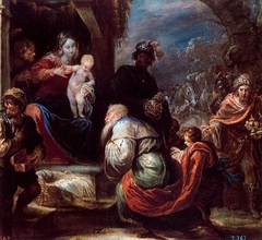 The Adoration of the Magi by Francisco Rizi