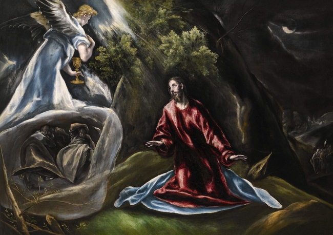 10. "The Agony in the Garden" by El Greco - wide 7