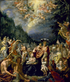 The Baptism of Christ by Pieter Isaacsz