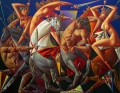 The Battle of Amazon and Centaurs