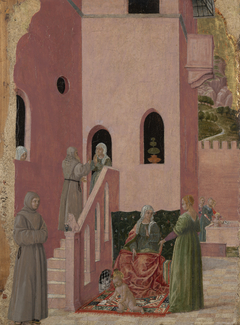 The Birth of Saint Thomas Aquina by Bartolomeo degli Erri