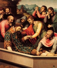 The Burial of Saint Stephen by Juan de Juanes