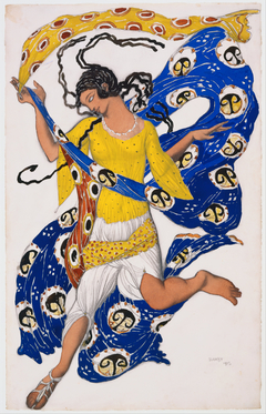 The Butterfly (Costume Design for Anna Pavlova) by Léon Bakst