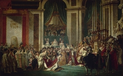 The Consecration of the Emperor Napoleon and the Coronation of Empress Joséphine on December 2, 1804 by Jacques-Louis David