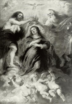 The coronation of Mary by Peter Paul Rubens