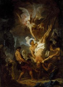 The Crucifixion of Saint Peter by Pierre Subleyras