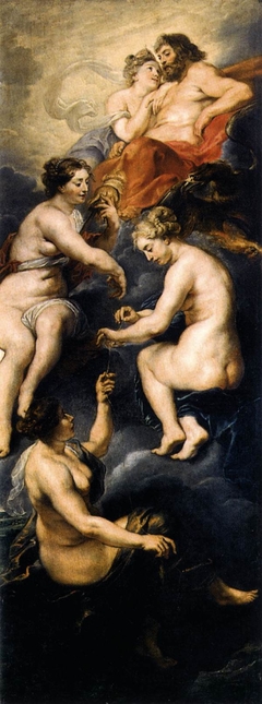 The Destiny of Marie de' Medici by Peter Paul Rubens