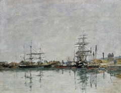 The dock at Le Havre