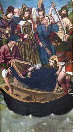 The Embarkation of James the Greater’s Body at Jaffa by Martín Bernat