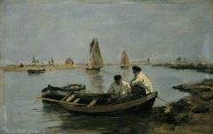 The Estuary by Eugène Louis Boudin