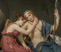 The Farewell of Telemachus and Eucharis by Jacques-Louis David
