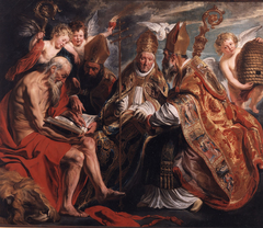 The Four Latin Church Fathers by Jacob Jordaens